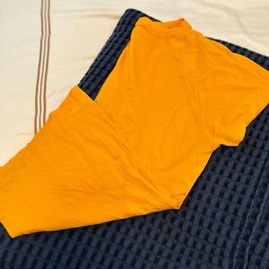 Lululemon swiftly tech-size 20, bright yellow